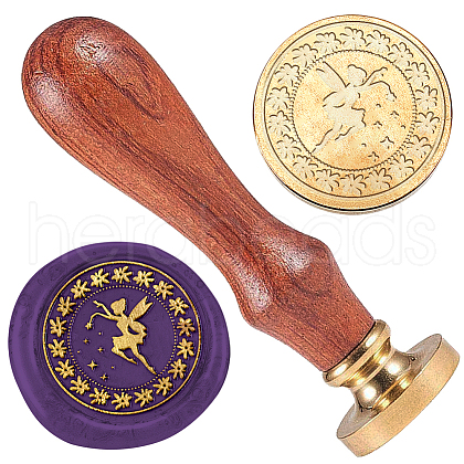 Wax Seal Stamp Set AJEW-WH0208-1127-1