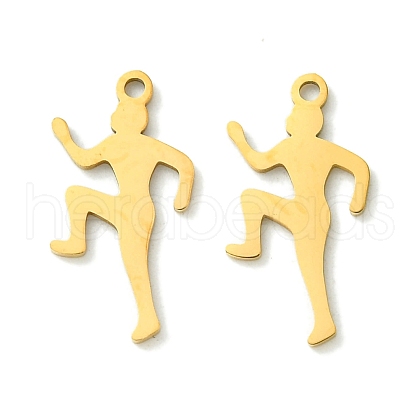 201 Stainless Steel Pendants STAS-U003-25A-G-1