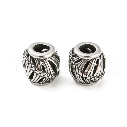 316 Surgical Stainless Steel  Beads STAS-Q304-43AS-1