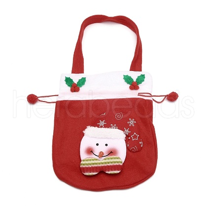 Christmas Velvet Candy Bags Decorations ABAG-I003-01C-1