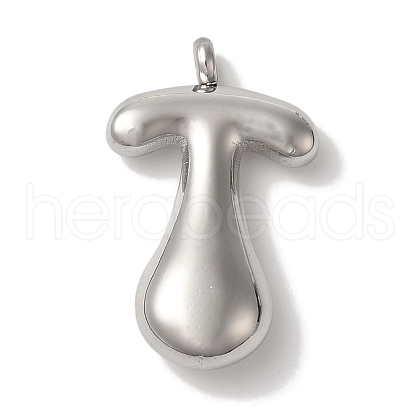 Non-Tarnish Ion Plating(IP) 304 Stainless Steel Pendants STAS-M017-08P-21-1