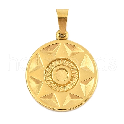 Ion Plating(IP) 304 Stainless Steel Pendant Rhinestone Setting STAS-D112-11G-1