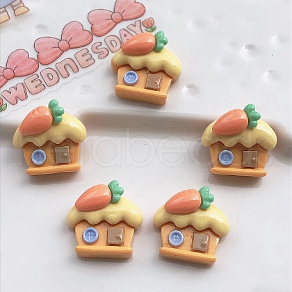 Summer Beach Opaque Resin Cabochons FIND-SX0001-060-1